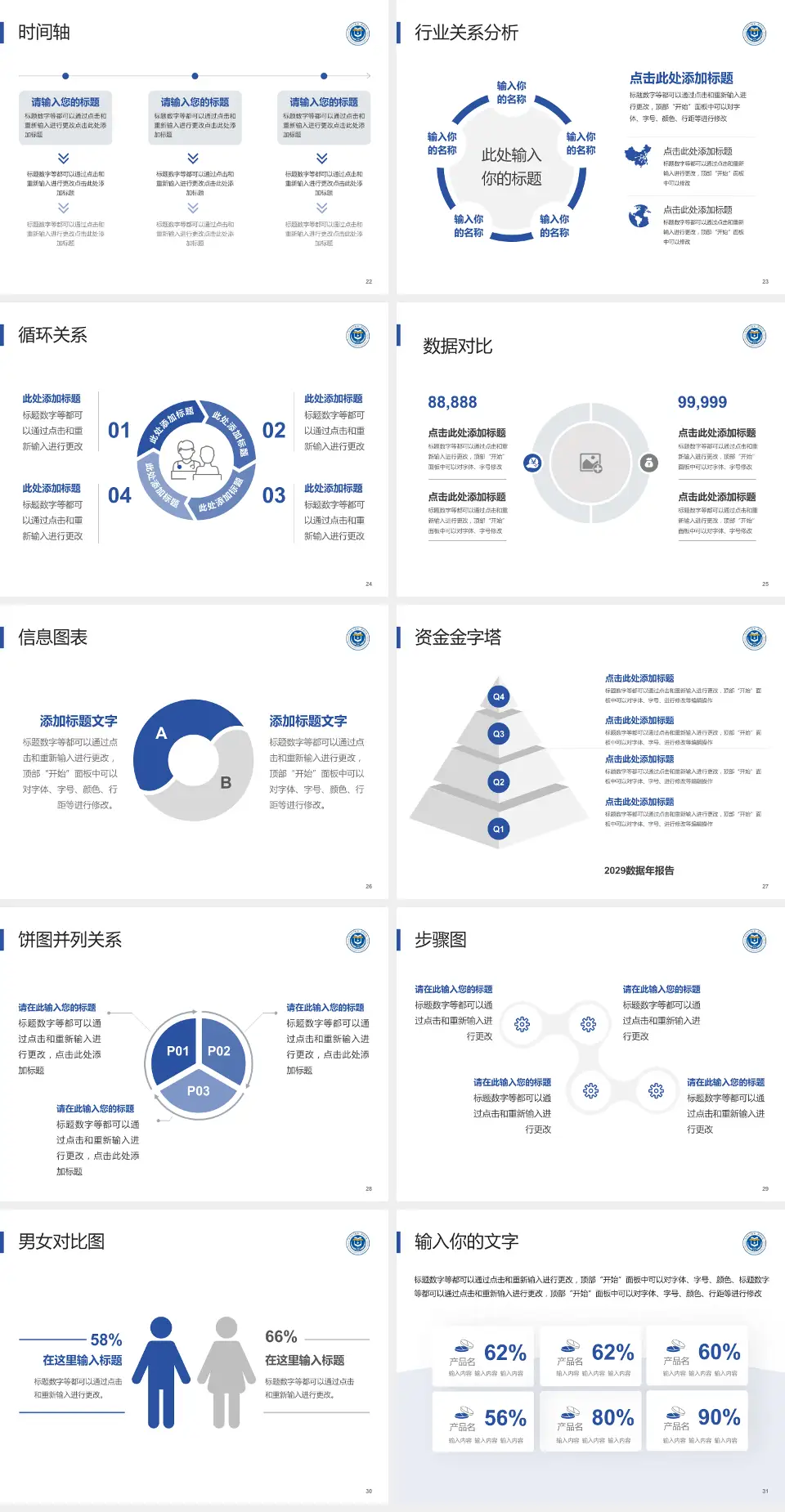 西安医学院第二附属医院医院管理报告PPT模板4:3格式幻灯片预览图4