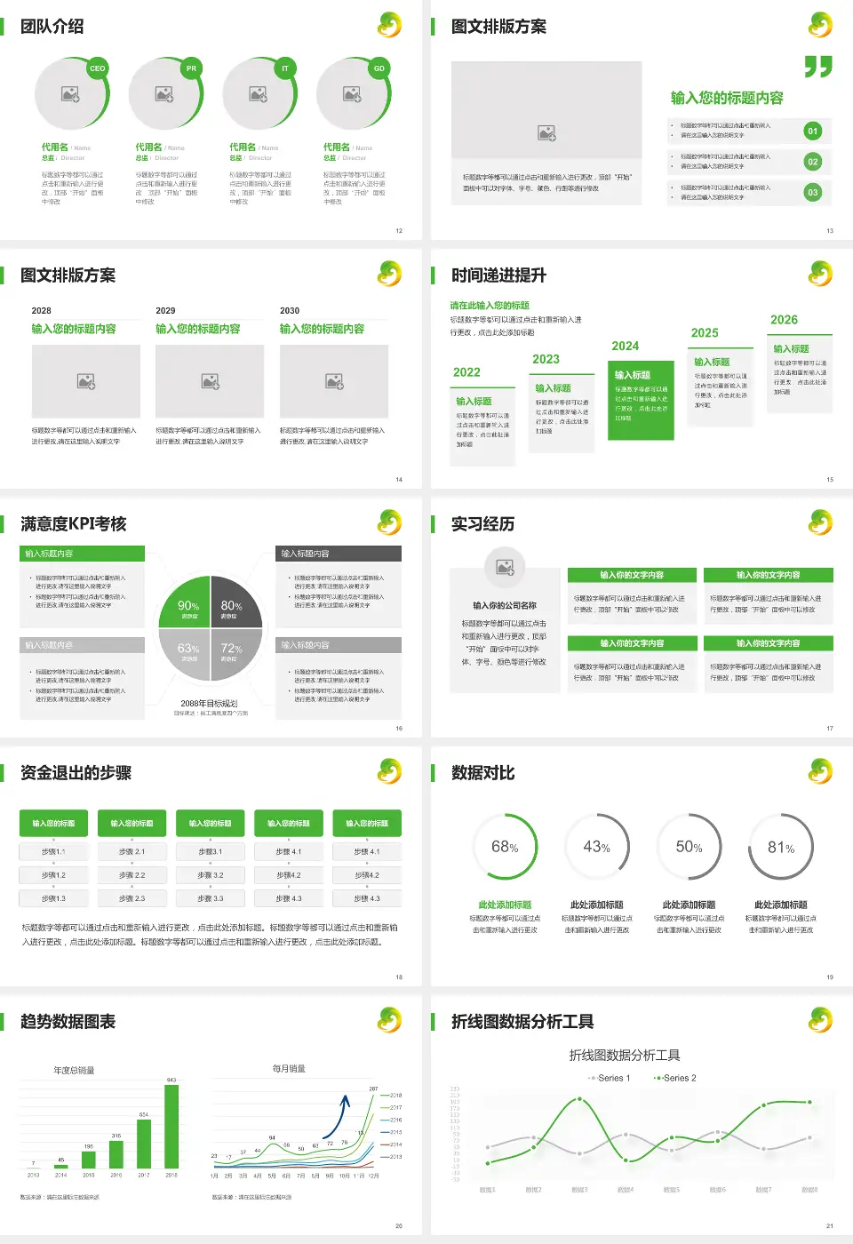 牡丹江市妇女儿童医院培训与教育PPT模板16:9格式幻灯片预览图3