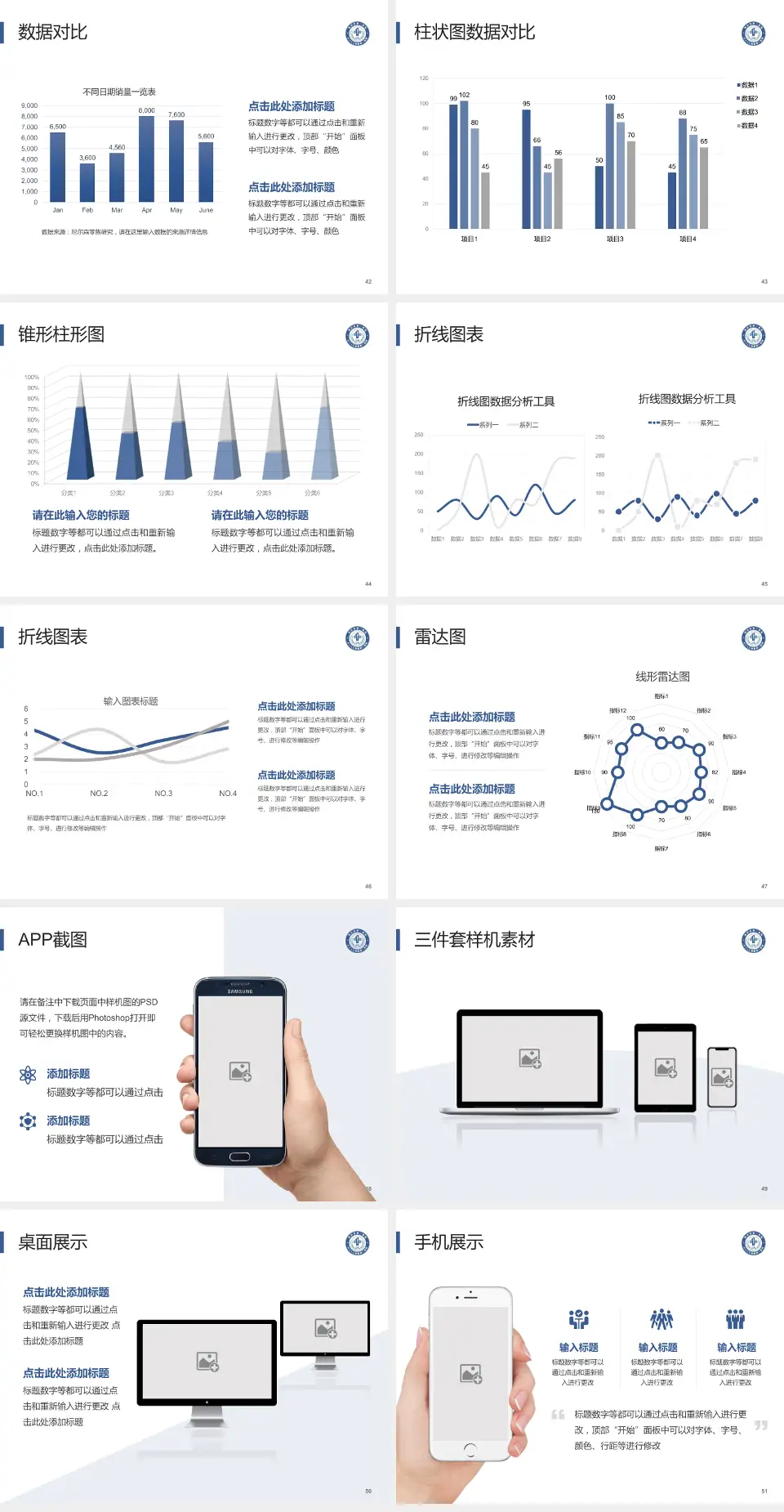西安市第一医院医院管理报告PPT模板4:3格式幻灯片预览图6