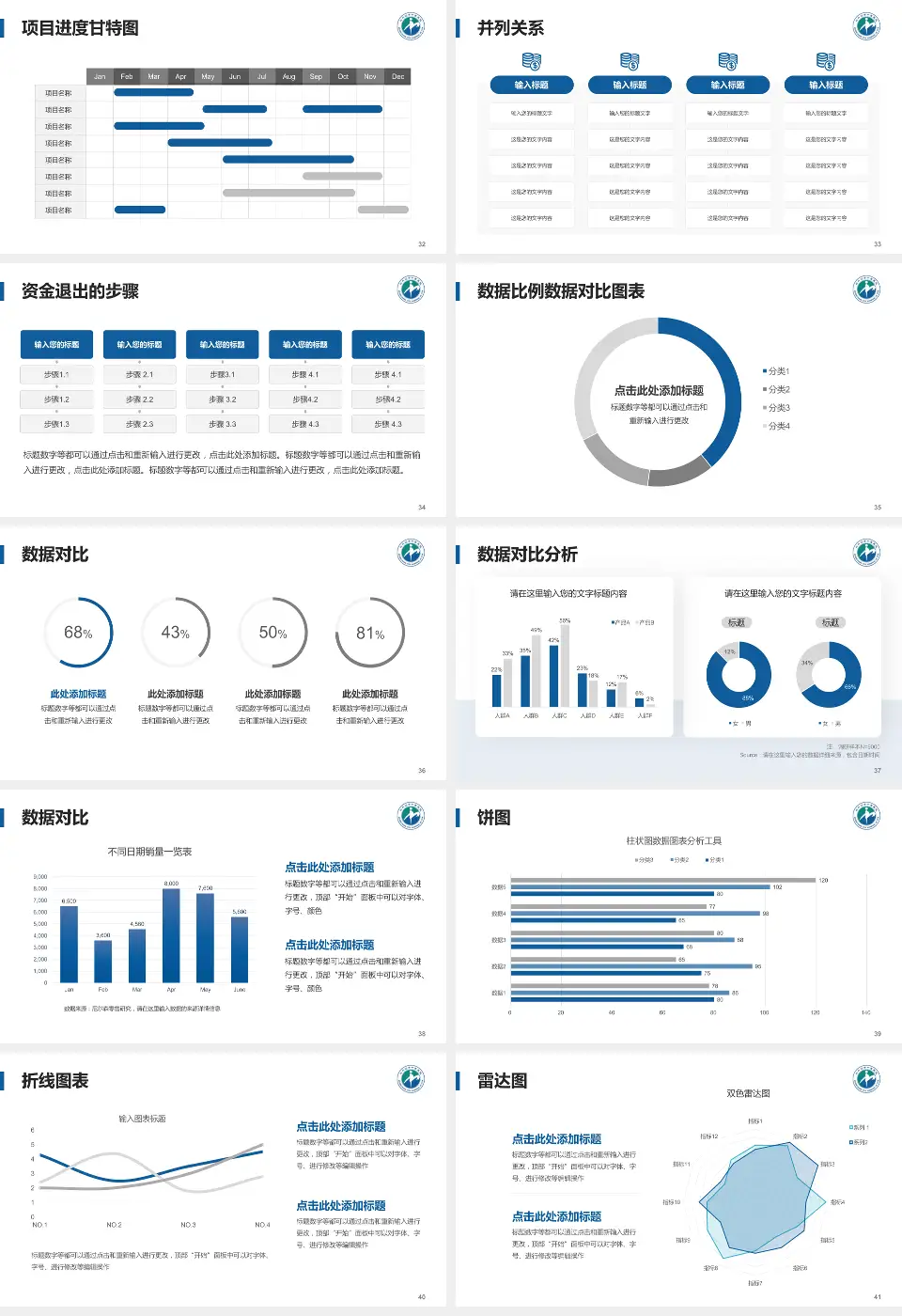 牡丹江市中医院项目申请与汇报PPT模板16:9格式幻灯片预览图5