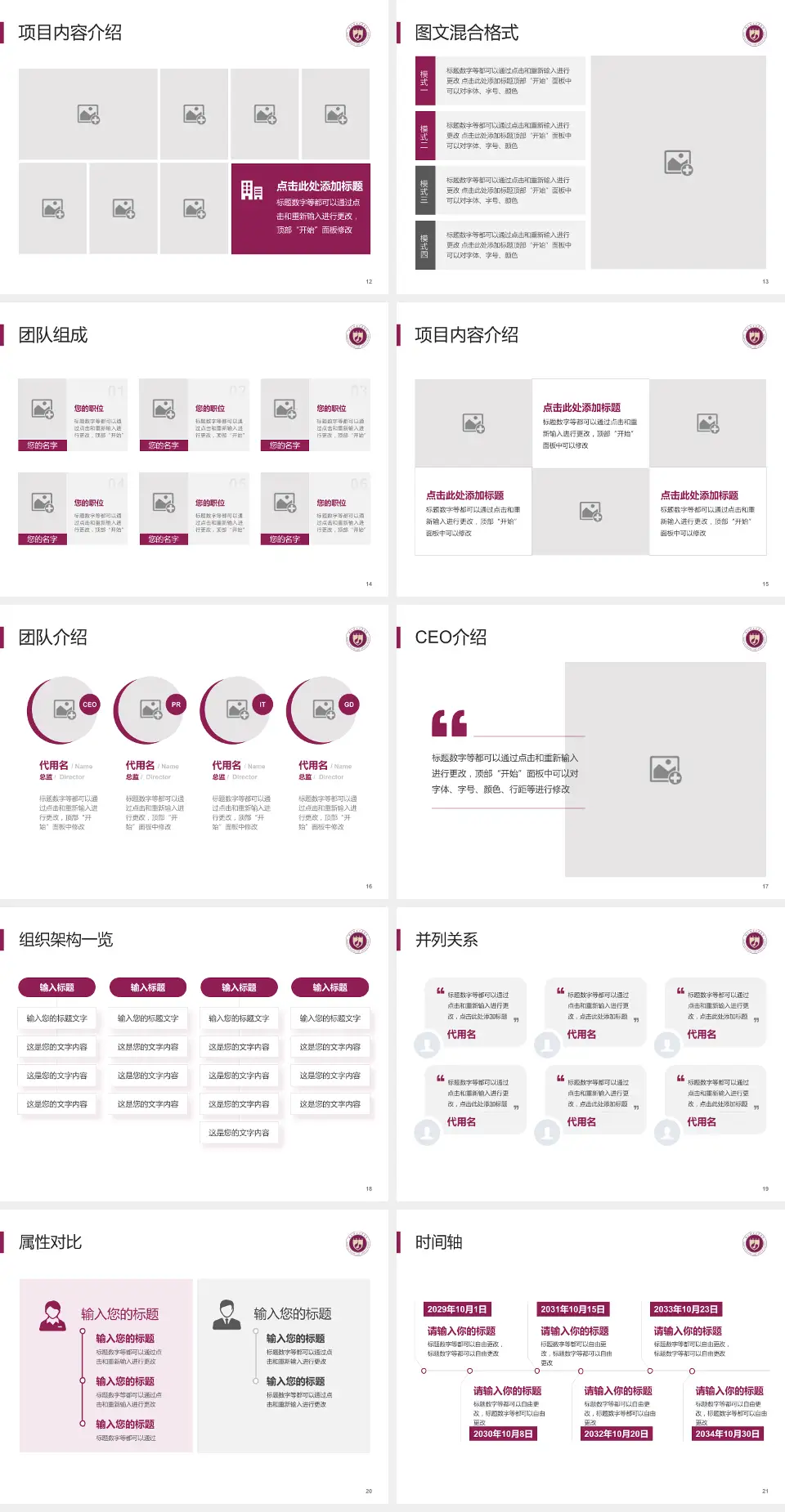 西北妇女儿童医院患者教育与指导PPT模板4:3格式幻灯片预览图3