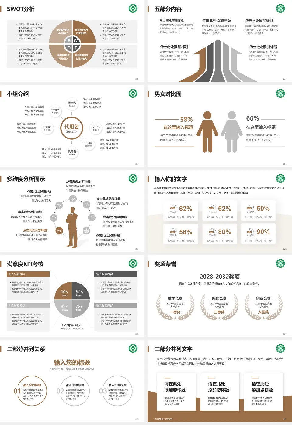陕西省中医医院医疗行业比赛专用PPT模板16:9格式幻灯片预览图5