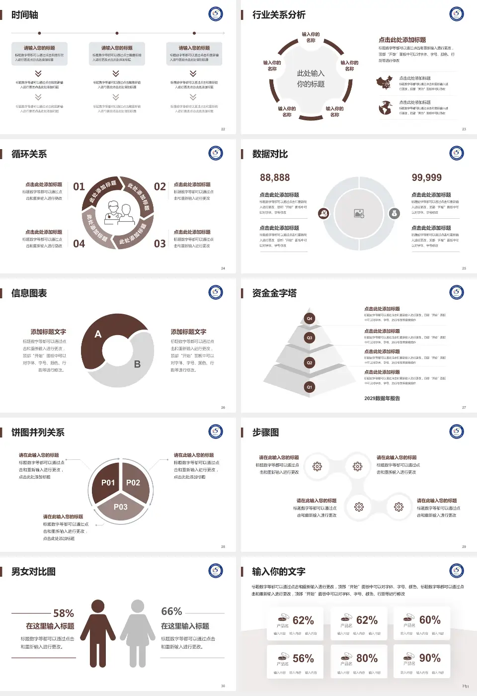 西安市第五医院医院管理报告PPT模板16:9格式幻灯片预览图4