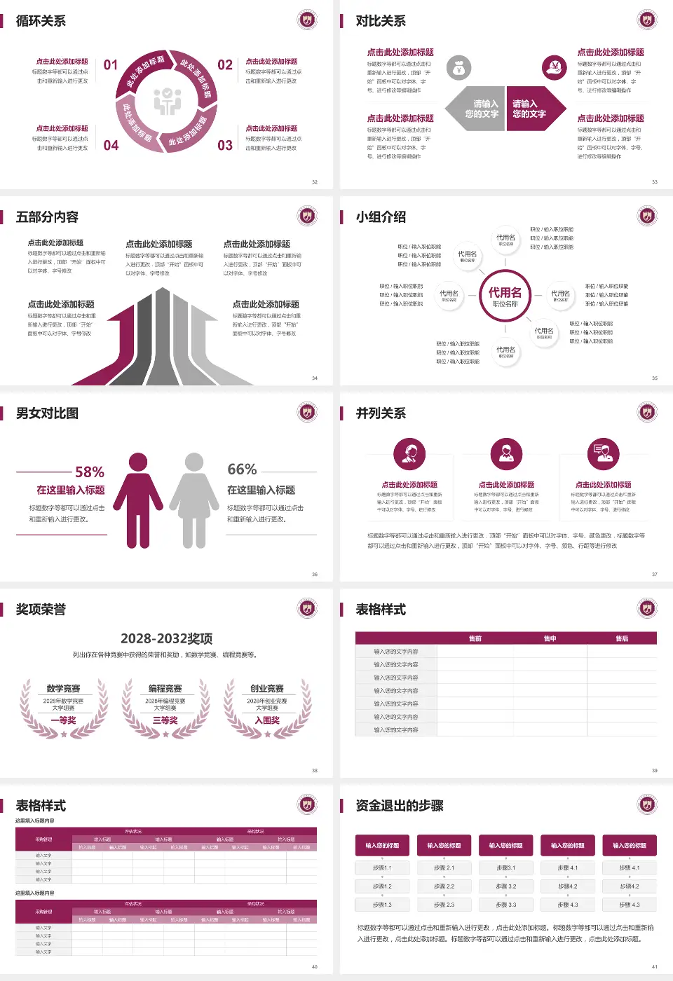 西北妇女儿童医院医院简介/日常通用PPT模板16:9格式幻灯片预览图5