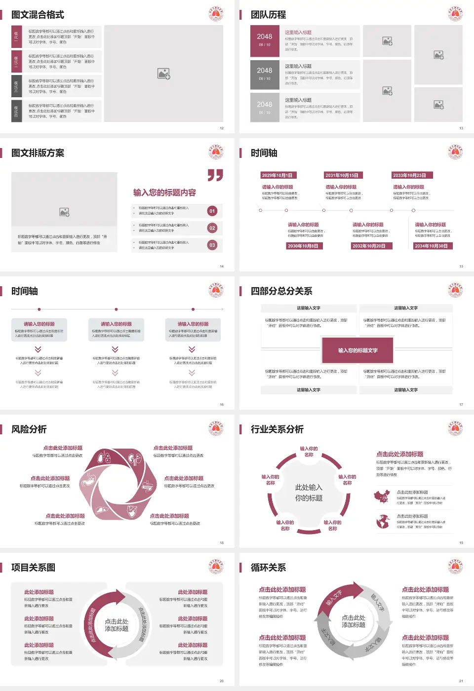西安市胸科医院项目申请与汇报PPT模板16:9格式幻灯片预览图3