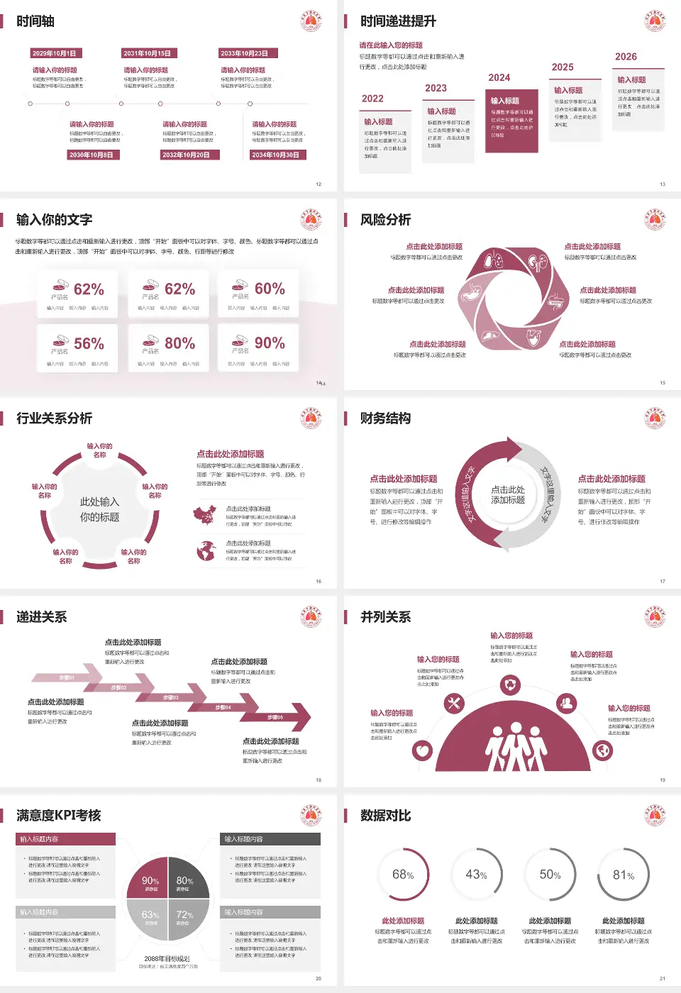 西安市胸科医院病例分享与讨论PPT模板16:9格式幻灯片预览图3
