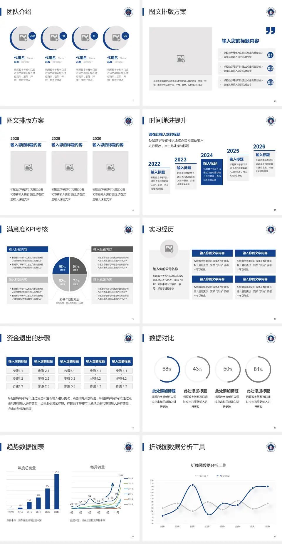 西安交通大学第二附属医院培训与教育PPT模板4:3格式幻灯片预览图3
