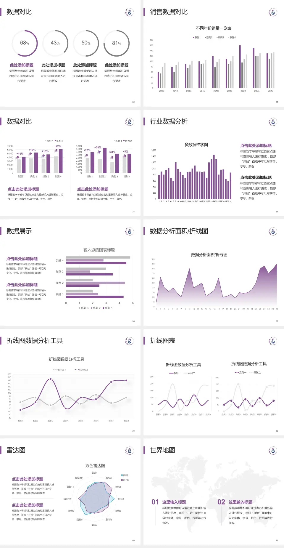 铜川市妇幼保健院会议与研讨会PPT模板4:3格式幻灯片预览图5