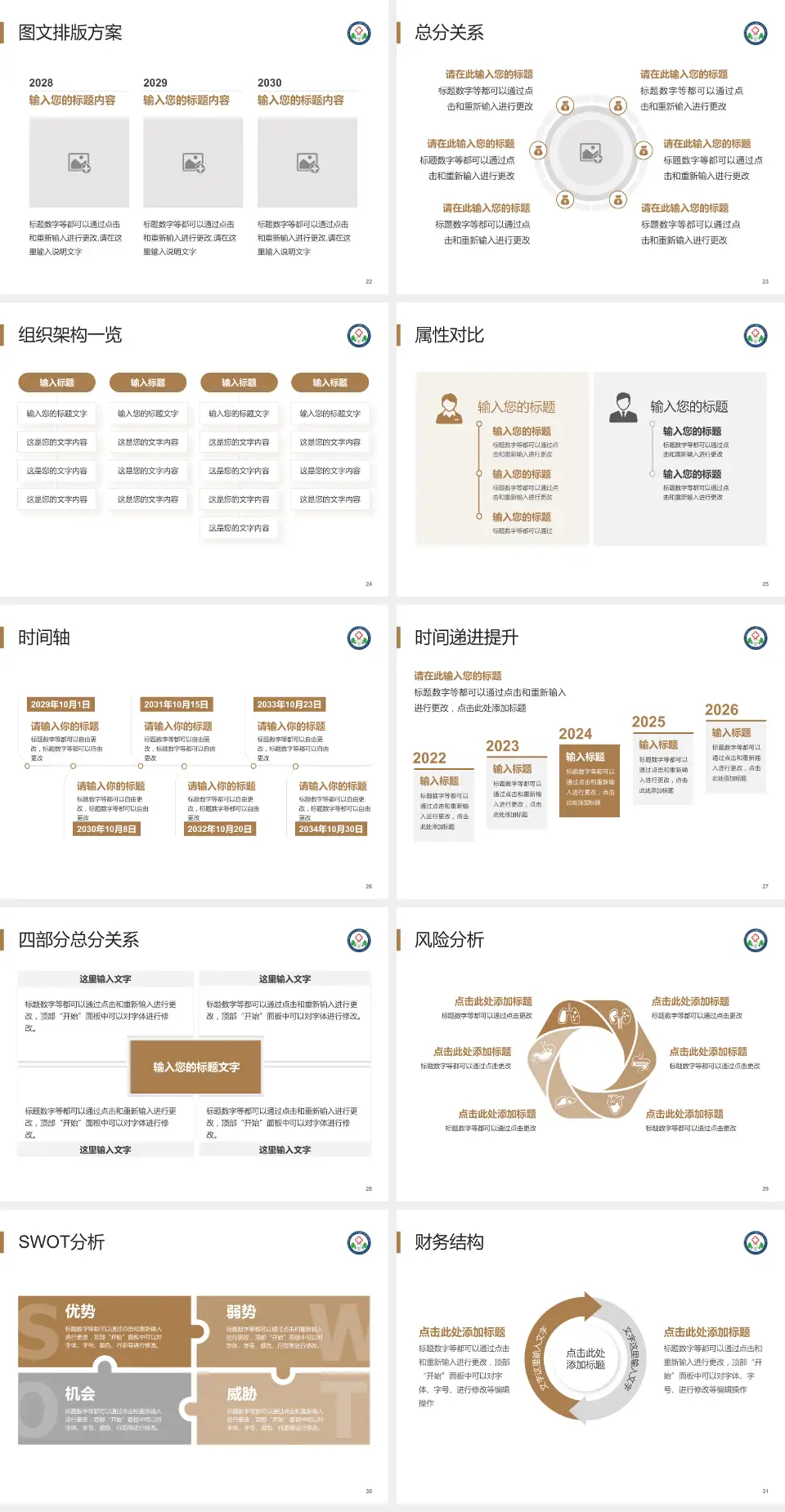 陕西中医药大学第二附属医院护理专业职业生涯规划PPT模板4:3格式幻灯片预览图4