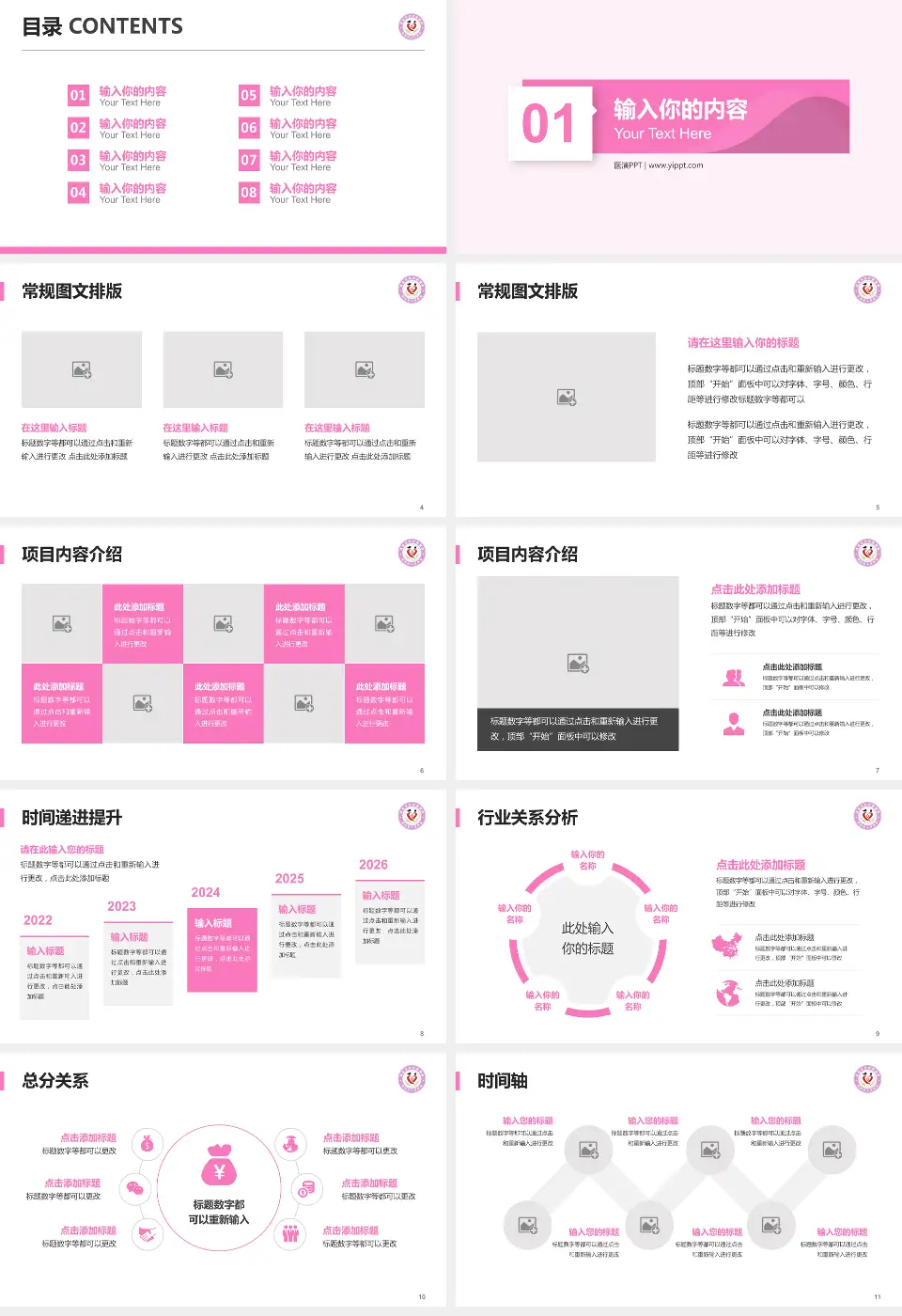 渭南市妇幼保健院财务与预算报告PPT模板16:9格式幻灯片预览图2