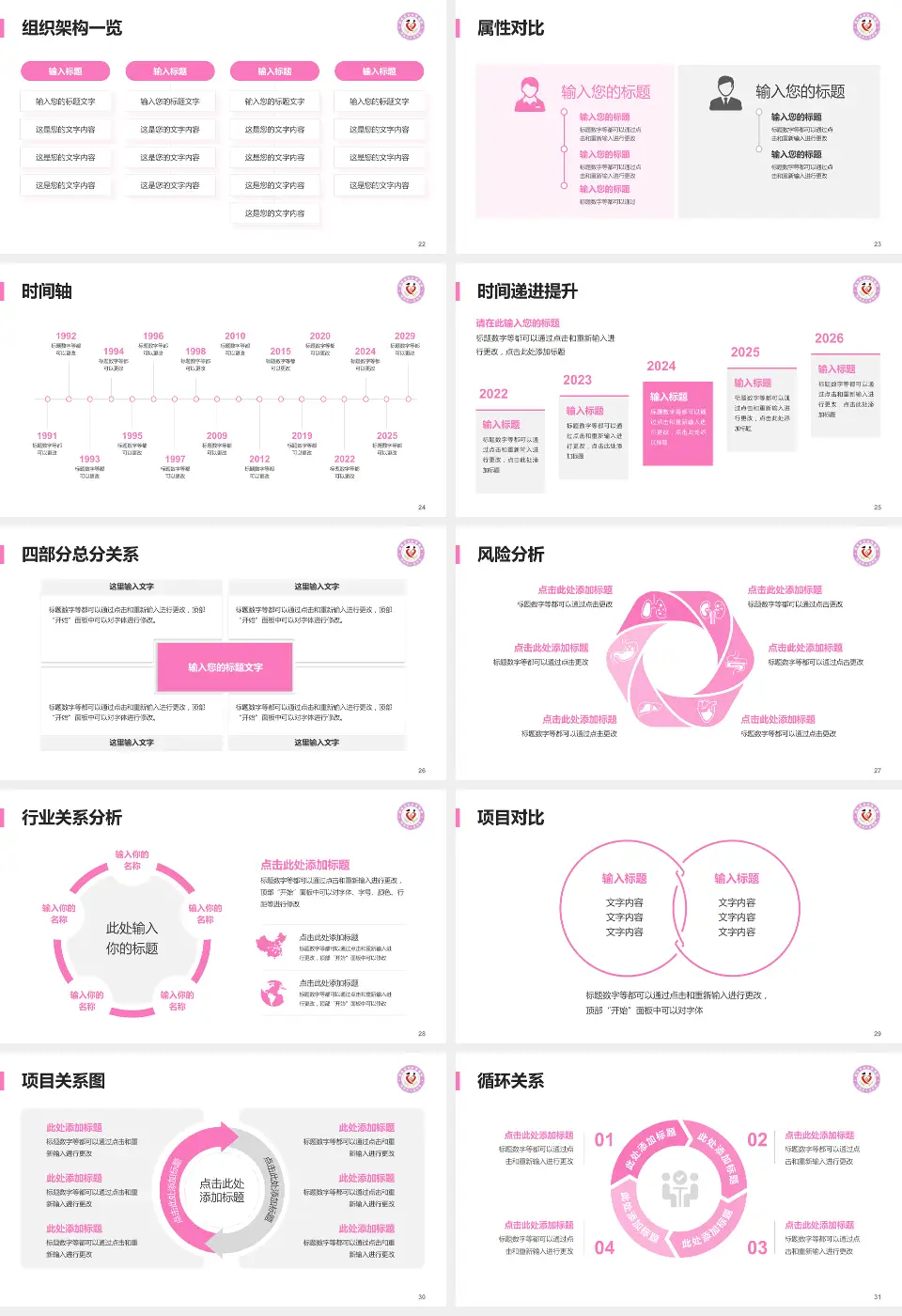 渭南市妇幼保健院医疗行业比赛专用PPT模板16:9格式幻灯片预览图4