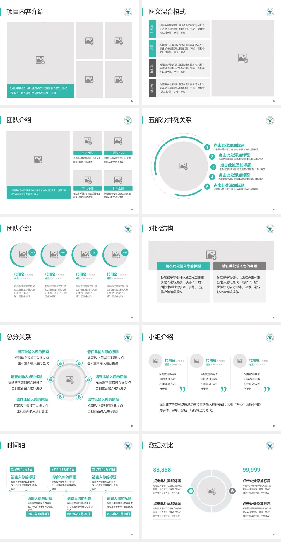 榆林市第一医院绥德院区医疗知识普及PPT模板4:3格式幻灯片预览图3