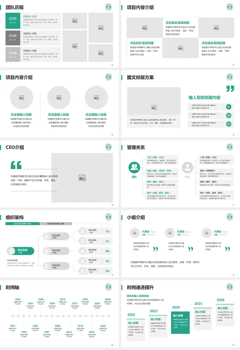 西安医学院第一附属医院医院管理报告PPT模板16:9格式幻灯片预览图3