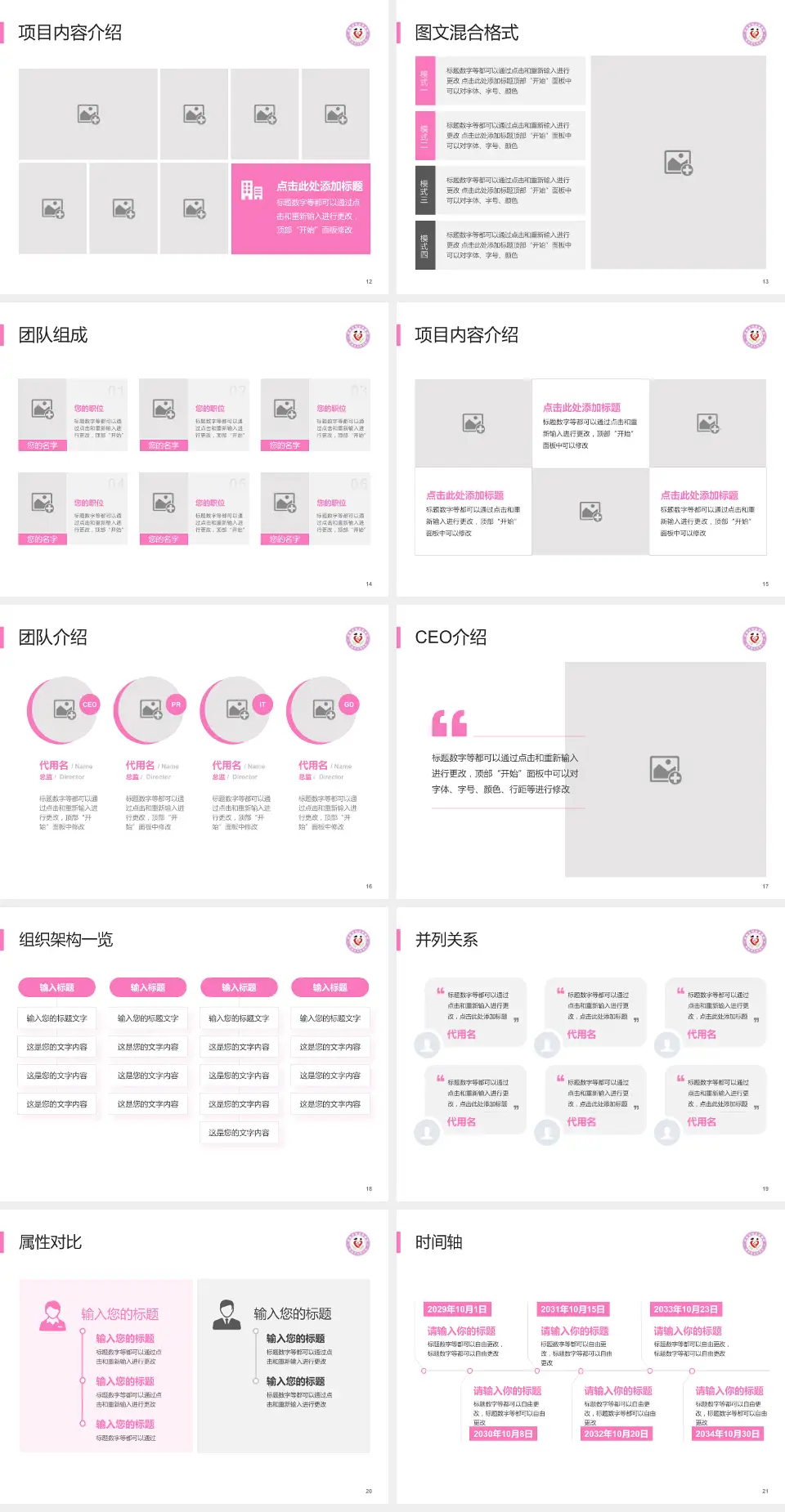 渭南市妇幼保健院患者教育与指导PPT模板4:3格式幻灯片预览图3