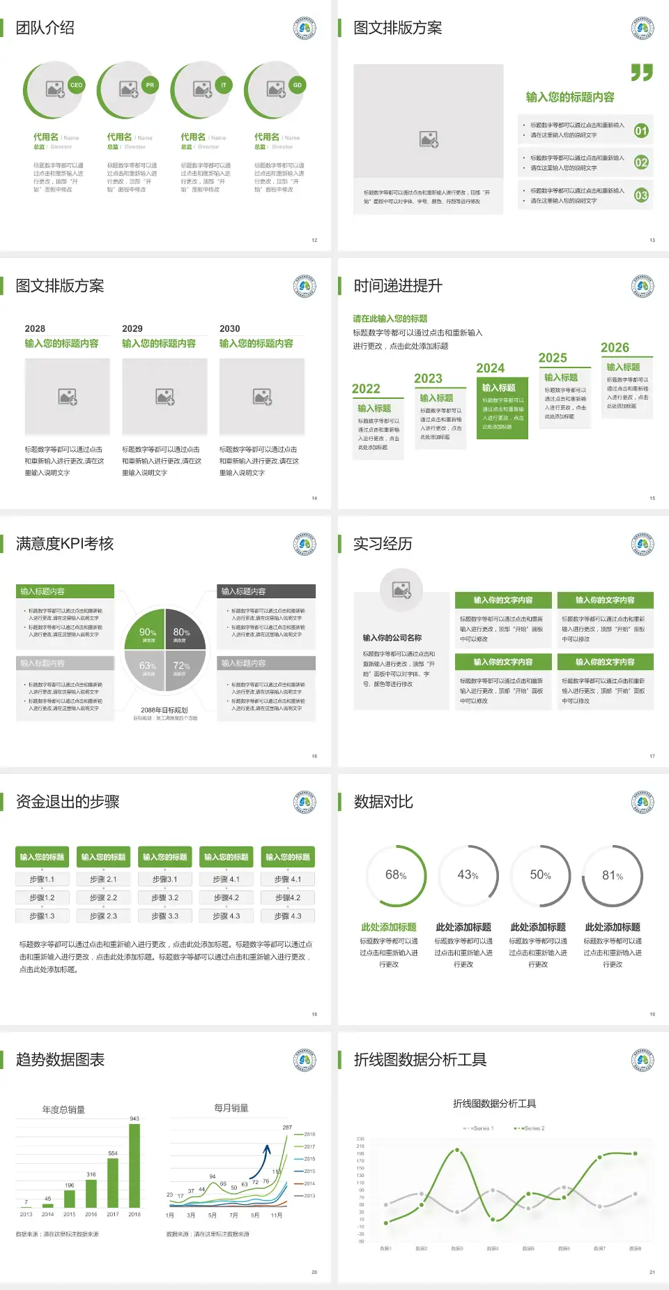 陕西省结核病防治院培训与教育PPT模板4:3格式幻灯片预览图3