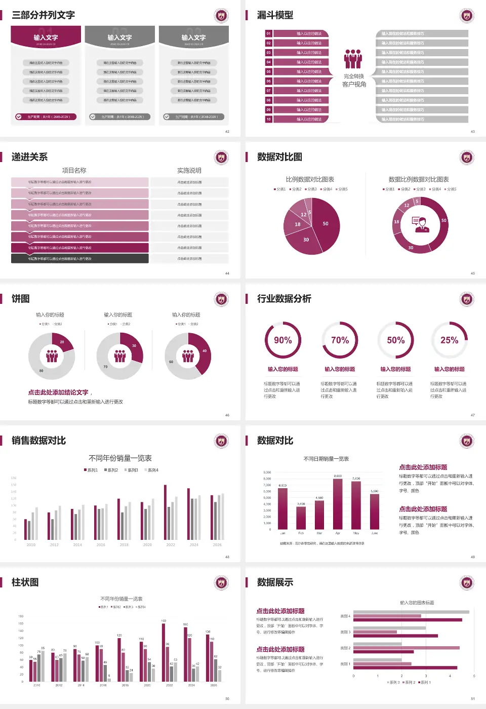 西北妇女儿童医院患者教育与指导PPT模板16:9格式幻灯片预览图6