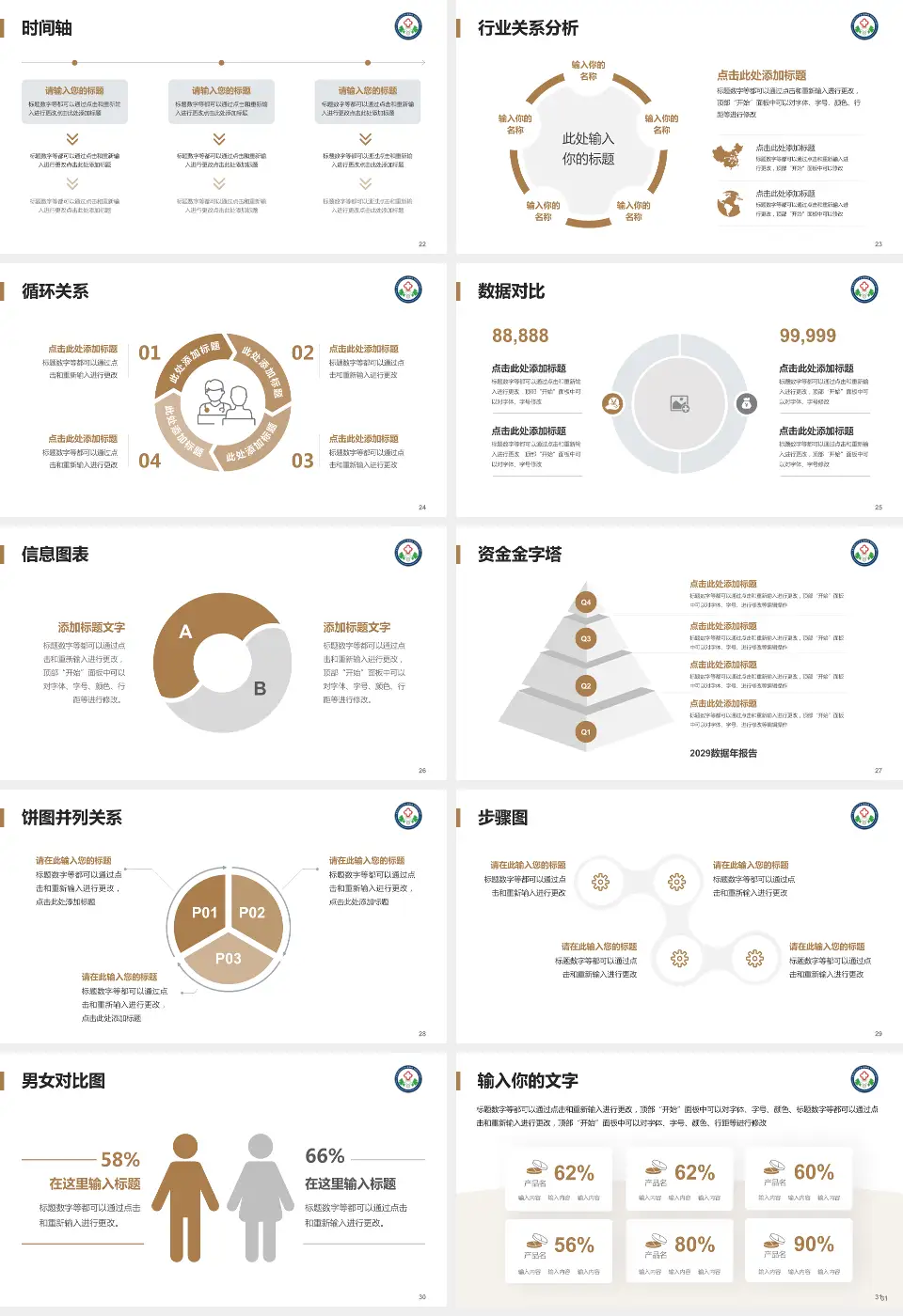 陕西中医药大学第二附属医院医院管理报告PPT模板16:9格式幻灯片预览图4
