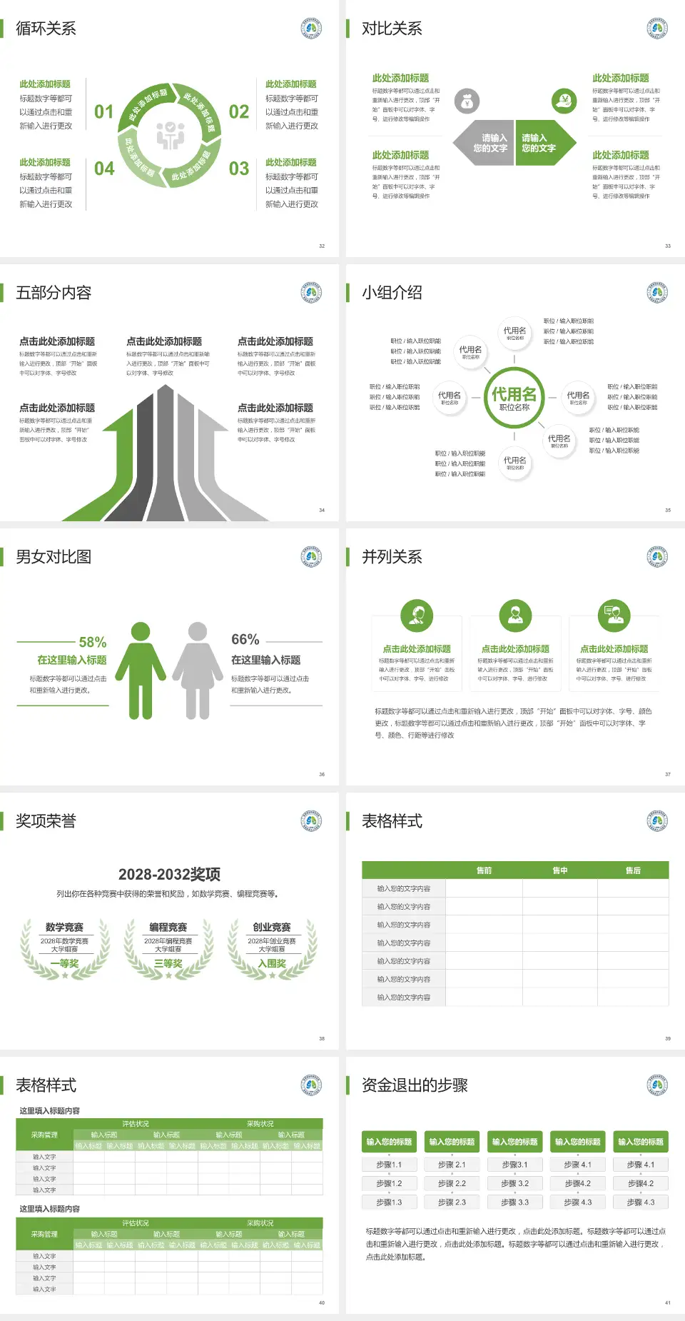 陕西省结核病防治院医院简介/日常通用PPT模板4:3格式幻灯片预览图5