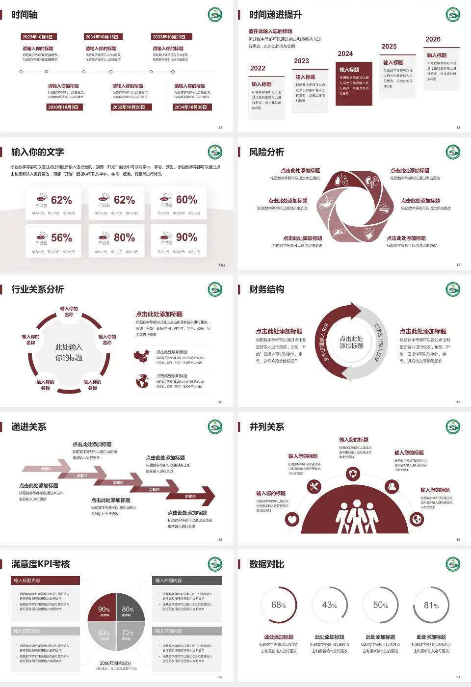 陕西中医药大学附属医院病例分享与讨论PPT模板16:9格式幻灯片预览图3