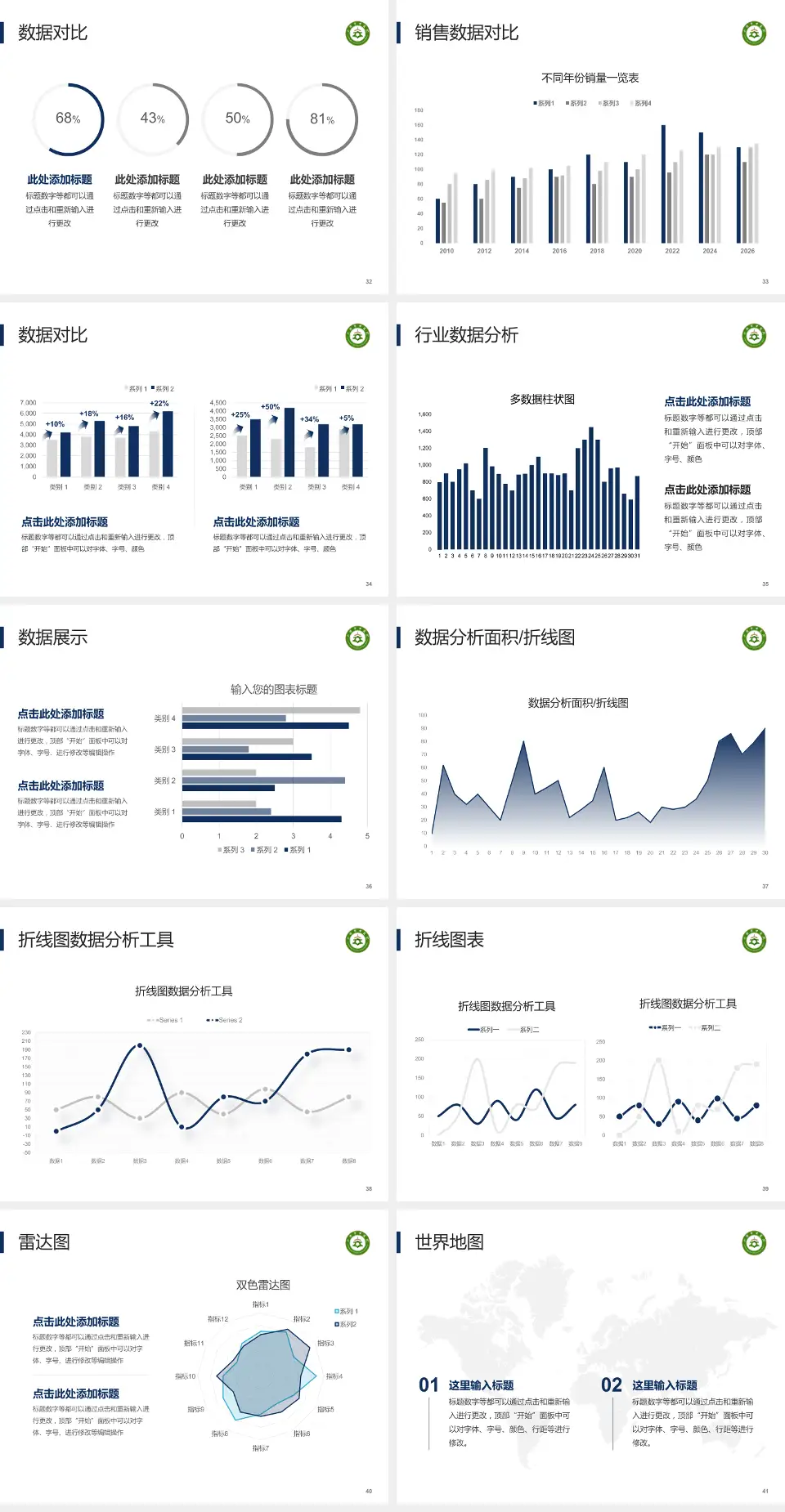六安市中医院会议与研讨会PPT模板4:3格式幻灯片预览图5