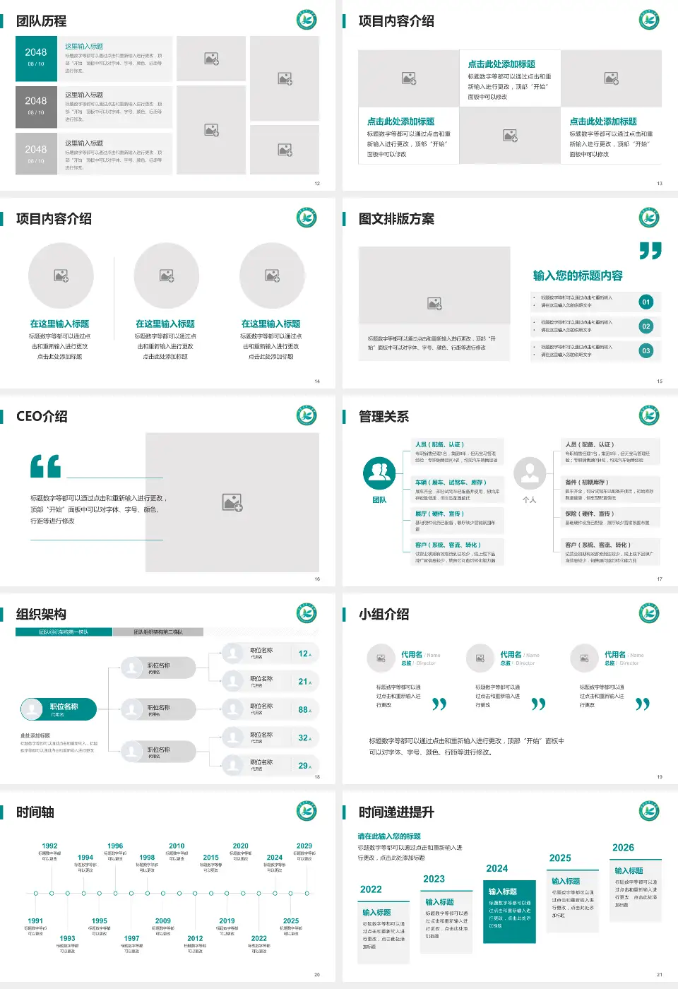 龙岩市第二医院医院管理报告PPT模板16:9格式幻灯片预览图3