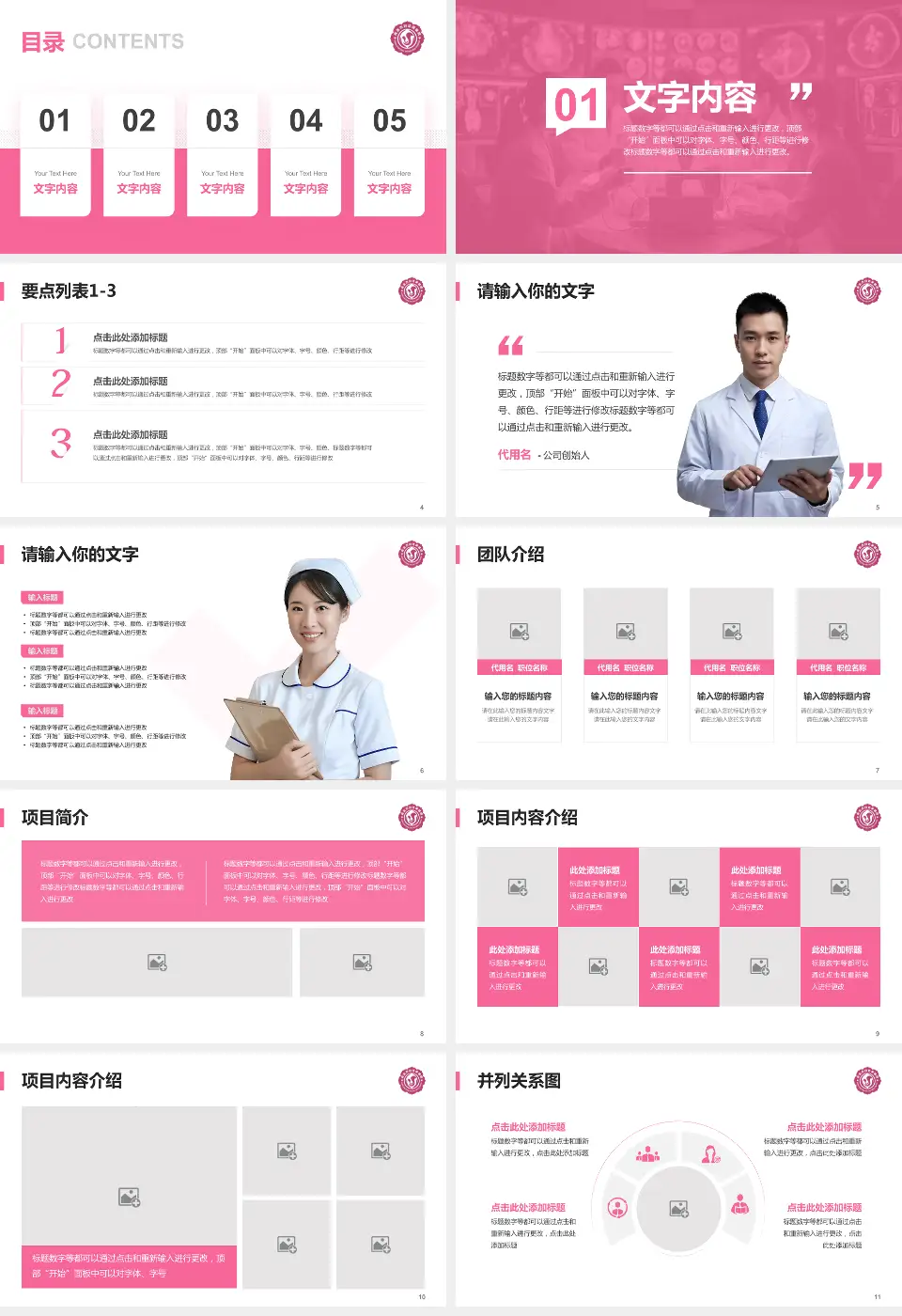 商洛市妇幼保健院病例分享与讨论PPT模板16:9格式幻灯片预览图2