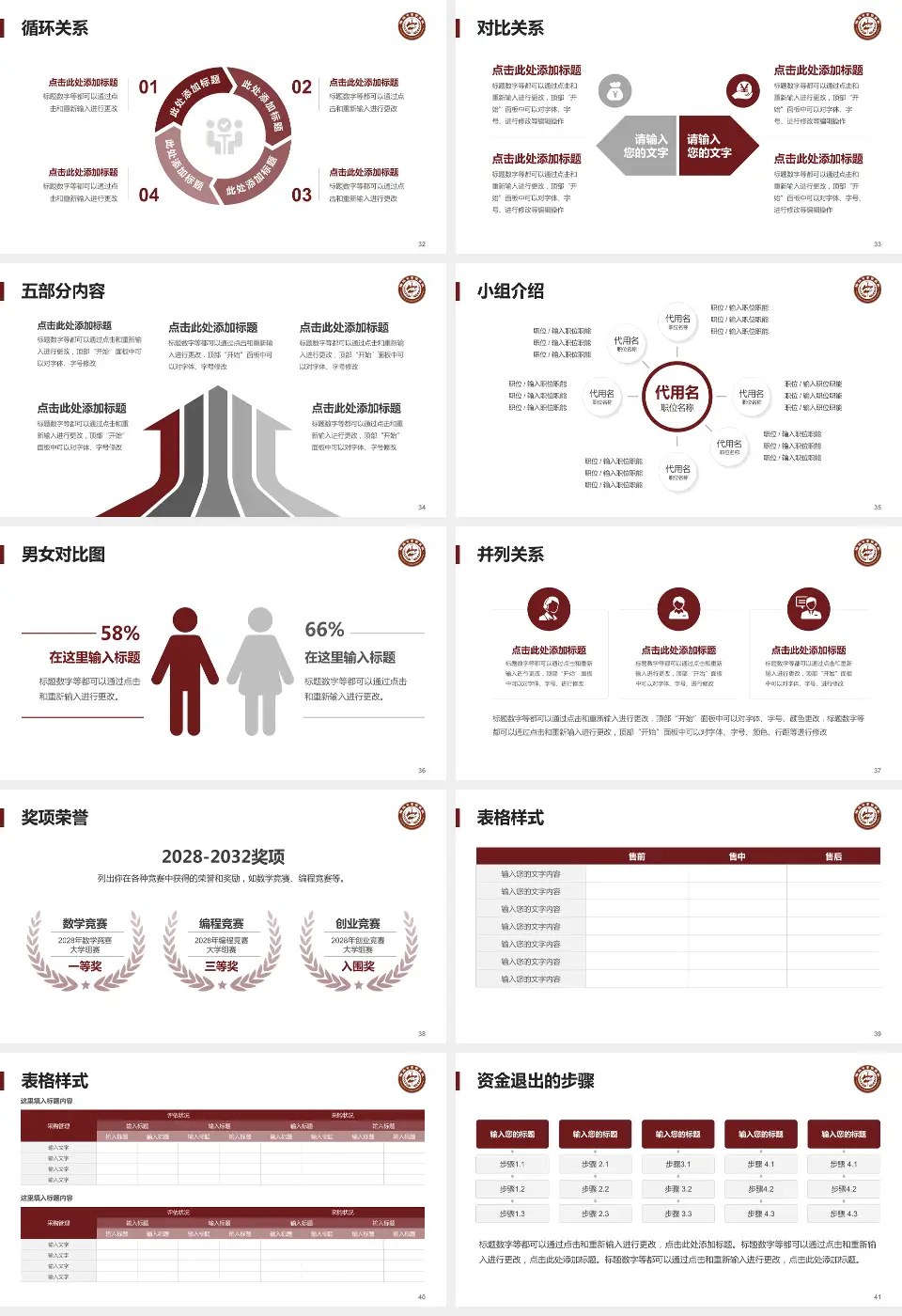 榆林市中医院医院简介/日常通用PPT模板16:9格式幻灯片预览图5