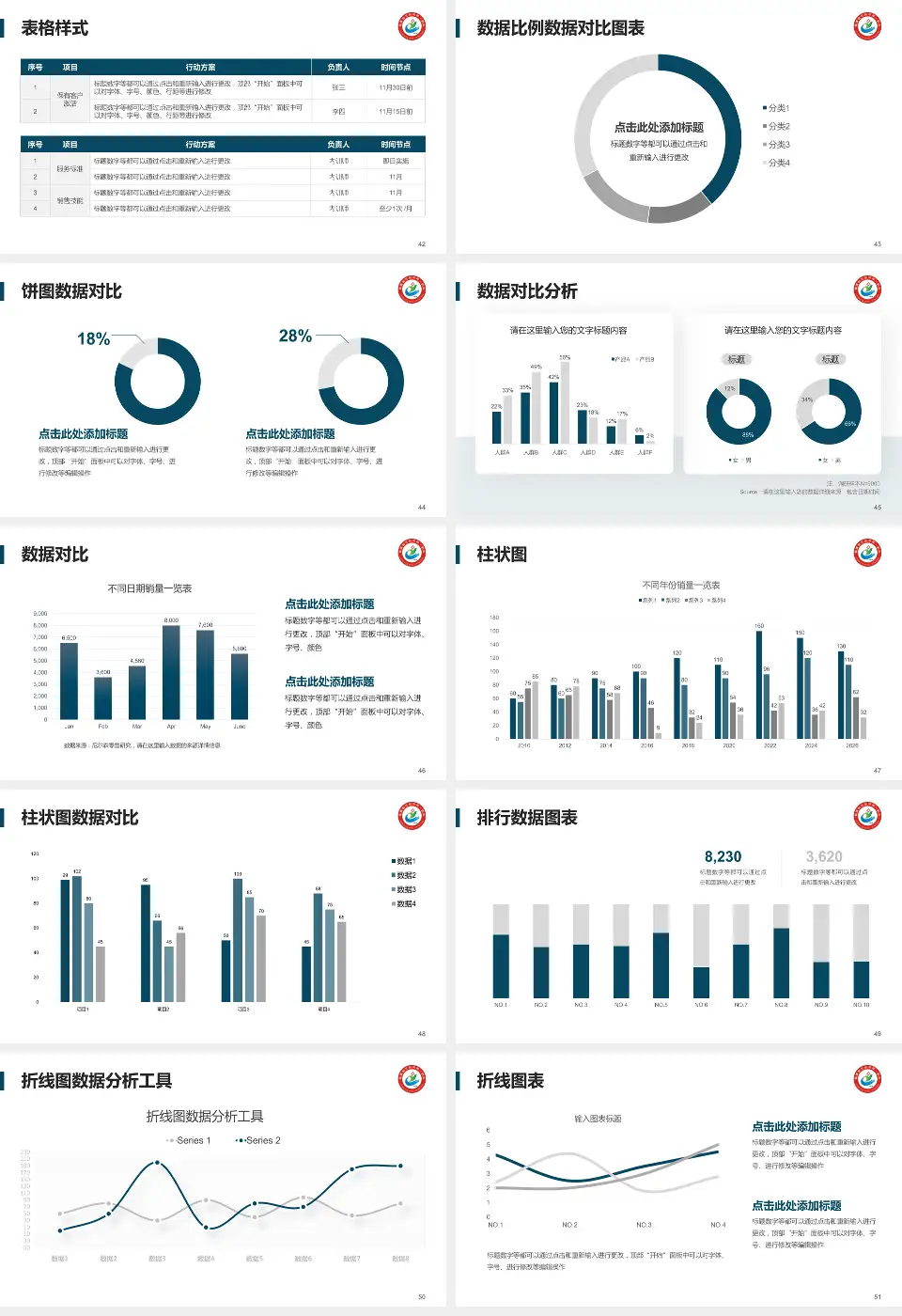 龙岩市第一医院医院简介/日常通用PPT模板16:9格式幻灯片预览图6