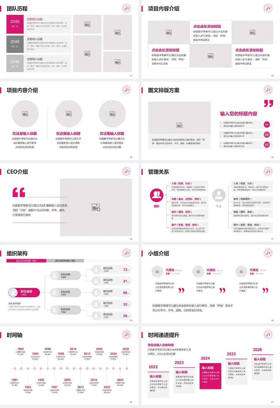 延安市人民医院医院管理报告PPT模板16:9格式幻灯片预览图3