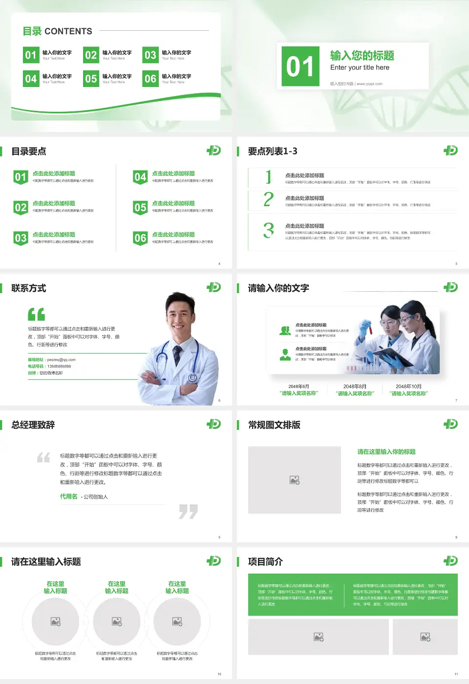 永登县人民医院项目申请与汇报PPT模板16:9格式幻灯片预览图2