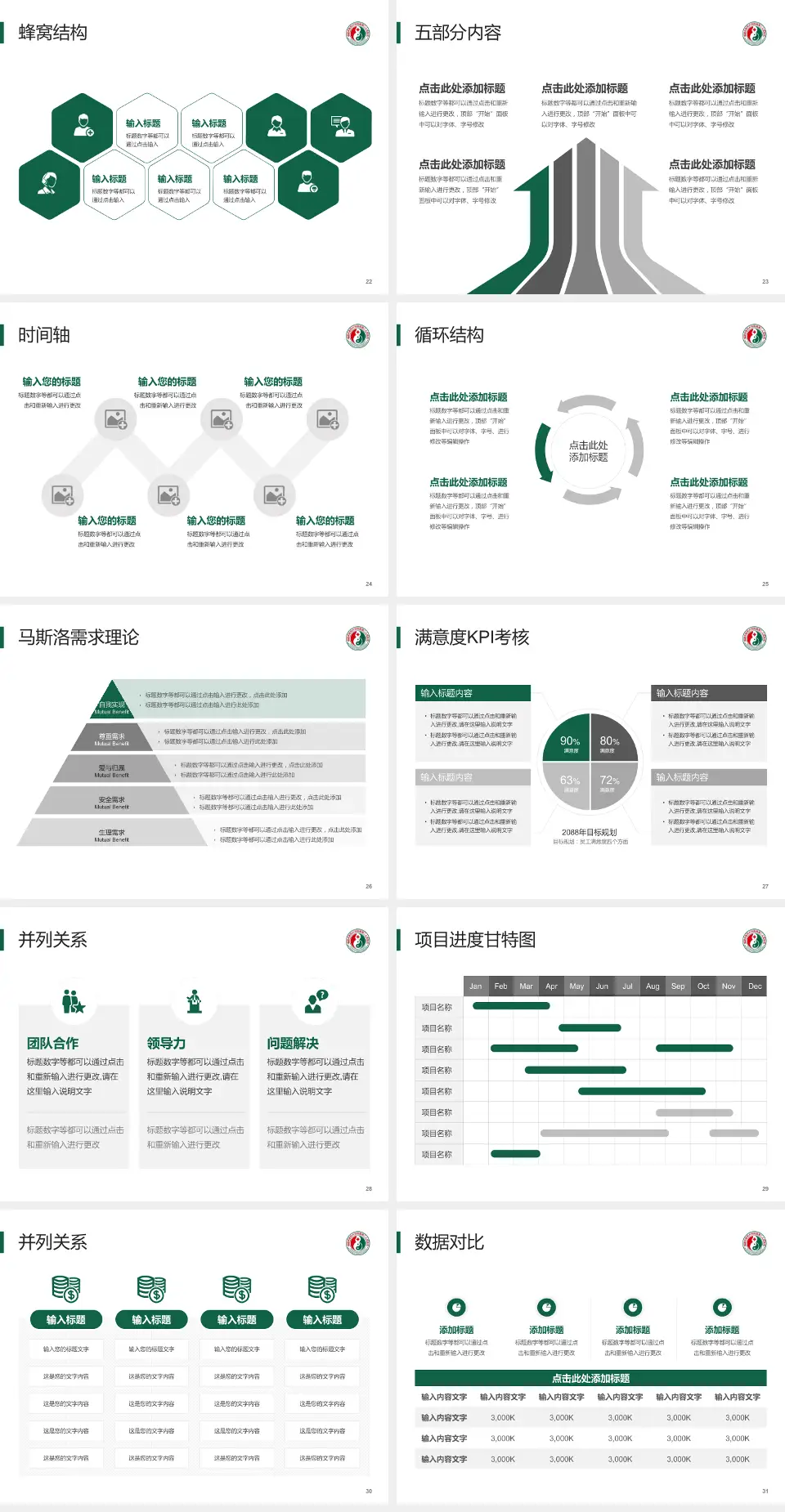 福建省第二人民医院二化分院医疗知识普及PPT模板4:3格式幻灯片预览图4