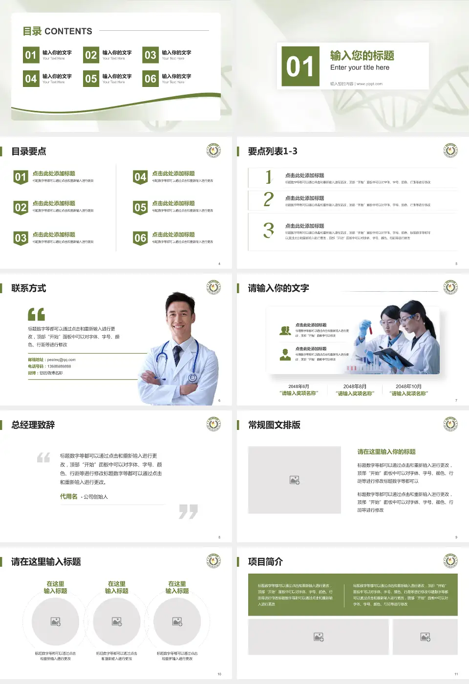 武警甘肃省总队医院项目申请与汇报PPT模板16:9格式幻灯片预览图2