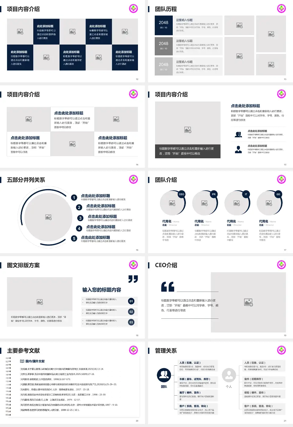 咸阳市妇幼保健院医疗行业比赛专用PPT模板16:9格式幻灯片预览图3
