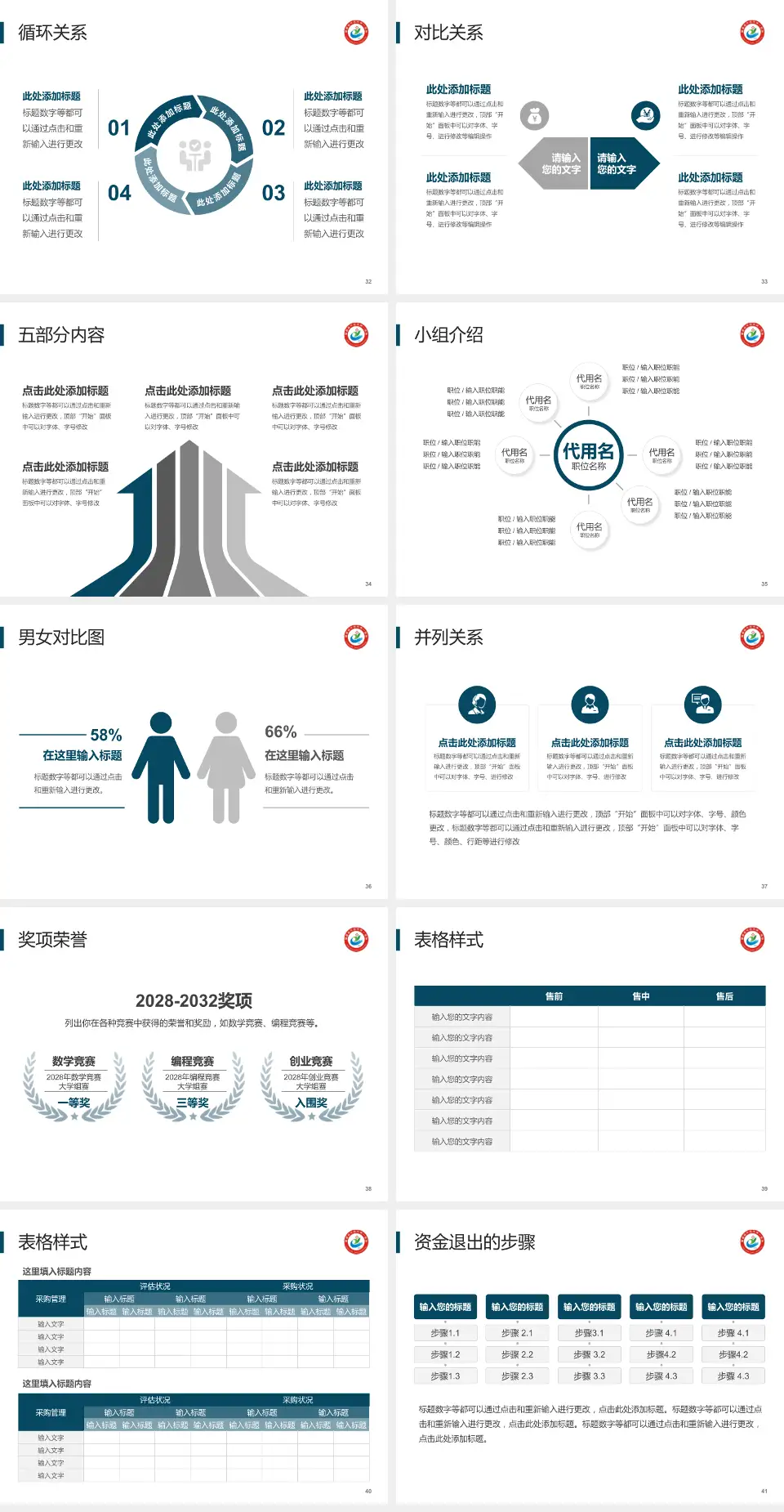 龙岩市第一医院医院简介/日常通用PPT模板4:3格式幻灯片预览图5