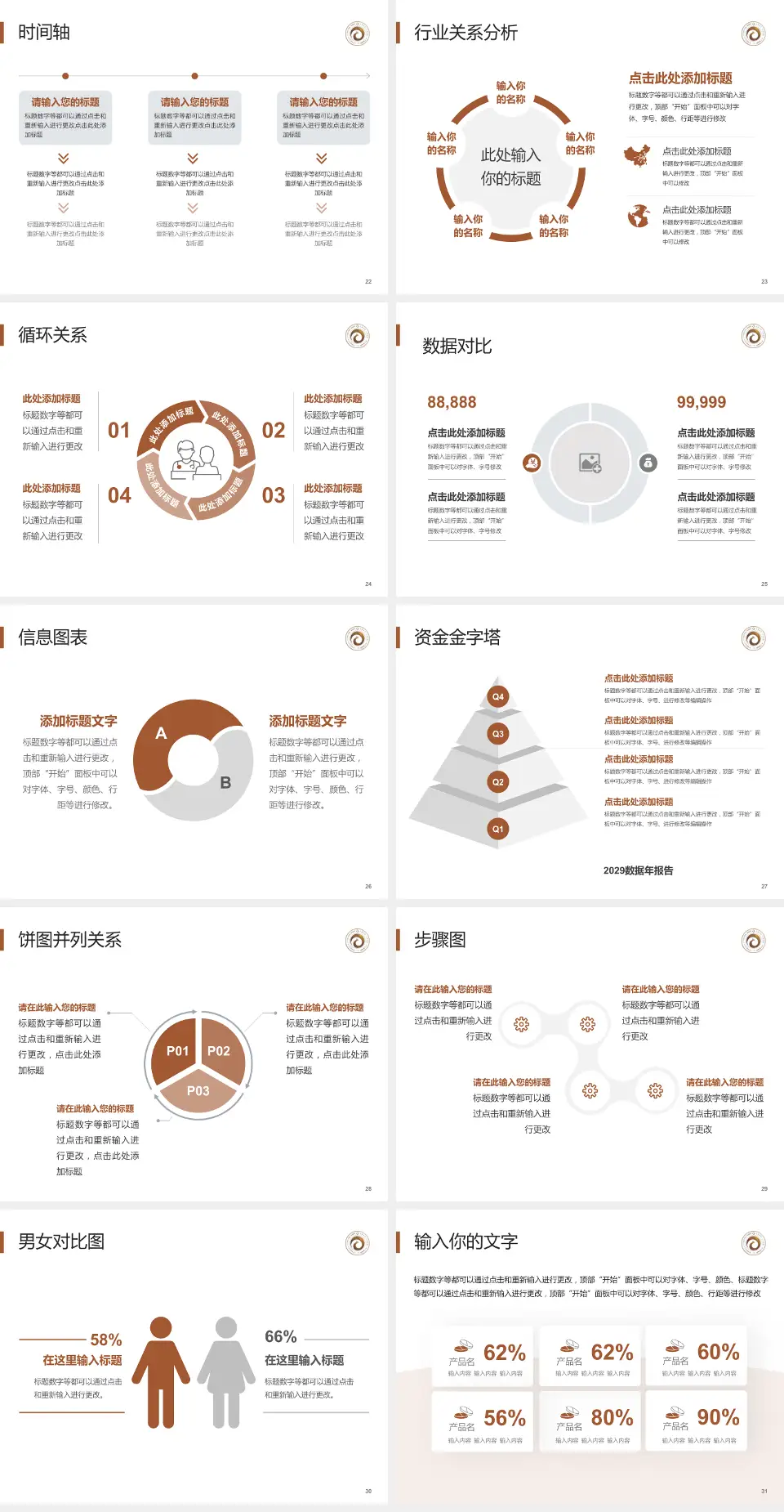 白银市第一人民医院医院管理报告PPT模板4:3格式幻灯片预览图4