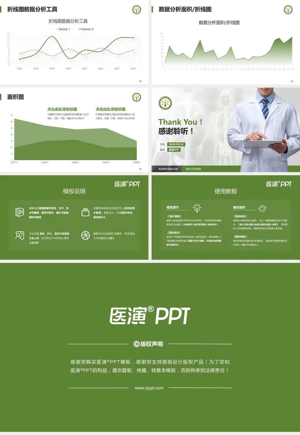 杨凌示范区医院患者教育与指导PPT模板16:9格式幻灯片预览图7