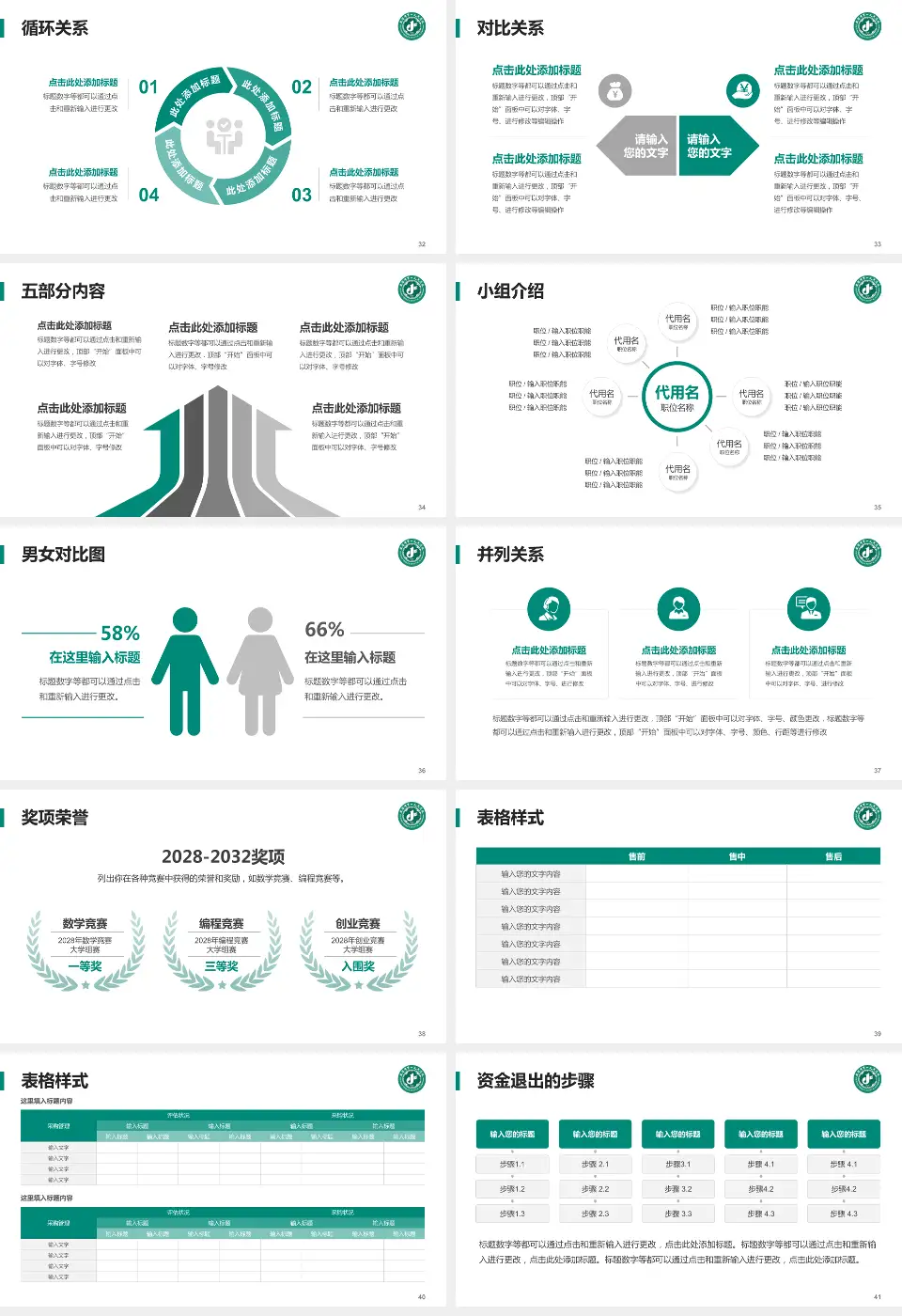 咸阳市第一人民医院医院简介/日常通用PPT模板16:9格式幻灯片预览图5