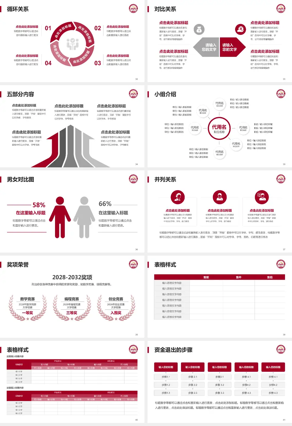 延安大学附属医院医院简介/日常通用PPT模板16:9格式幻灯片预览图5