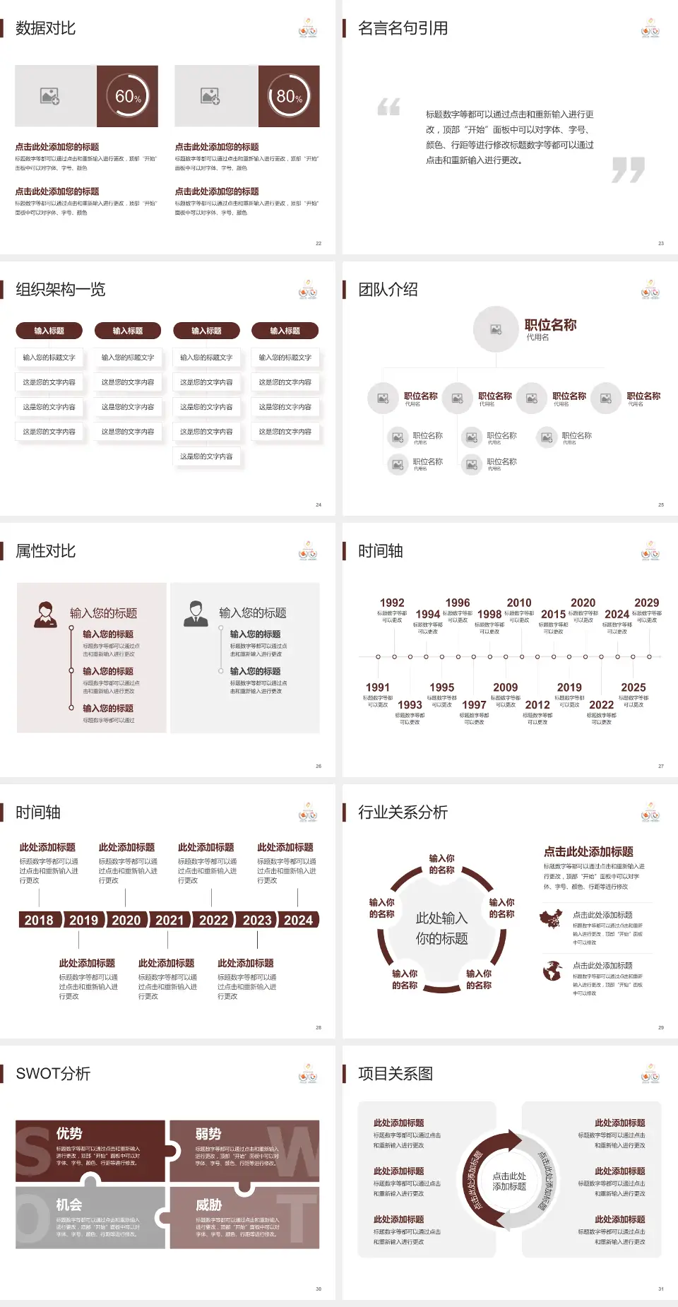 甘肃省妇幼保健院医院简介/日常通用PPT模板4:3格式幻灯片预览图4