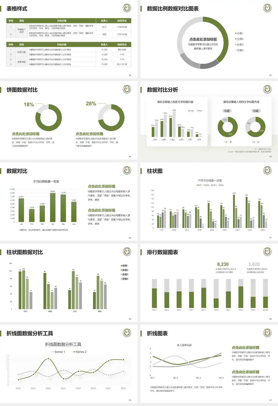 武警甘肃省总队医院医院简介/日常通用PPT模板16:9格式幻灯片预览图6