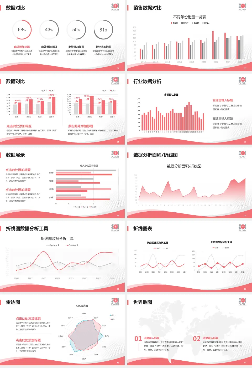 中国人民解放军第三中心医院会议与研讨会PPT模板16:9格式幻灯片预览图5