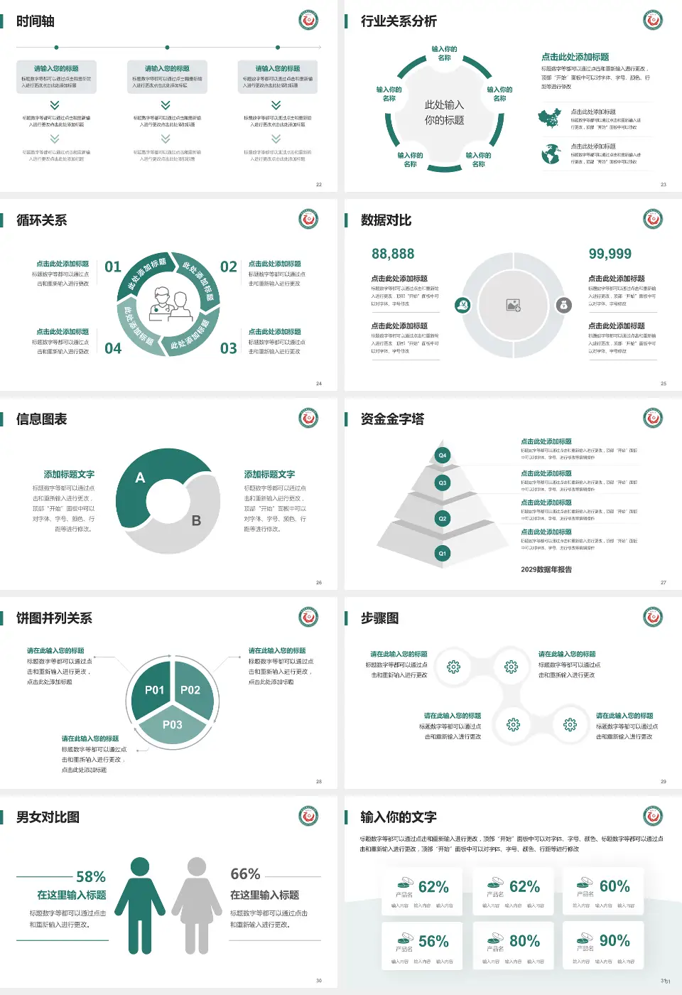 定西市第二人民医院医院管理报告PPT模板16:9格式幻灯片预览图4