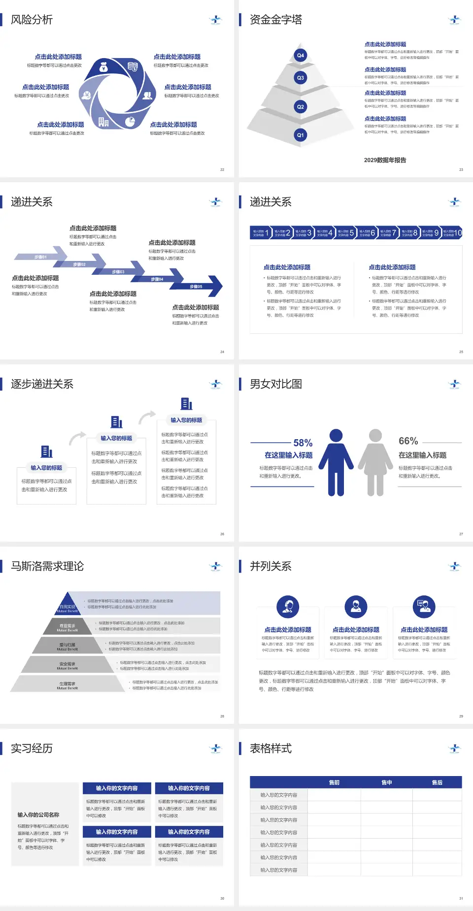 天水市第一人民医院项目申请与汇报PPT模板4:3格式幻灯片预览图4