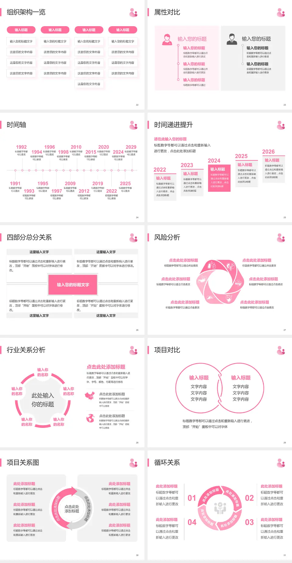 福清市妇幼保健院医疗行业比赛专用PPT模板4:3格式幻灯片预览图4