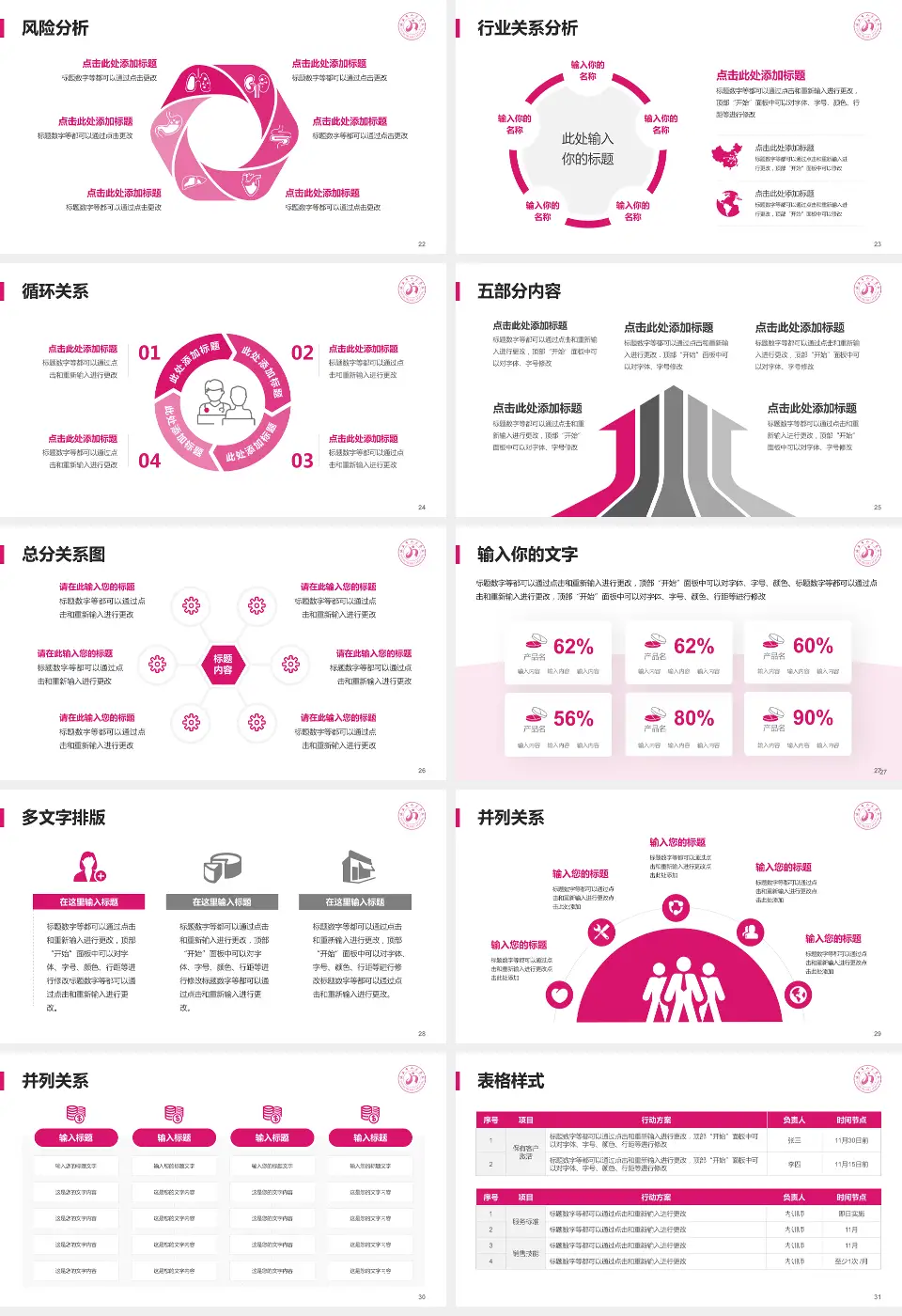 延安市人民医院科室介绍与推广PPT模板16:9格式幻灯片预览图4