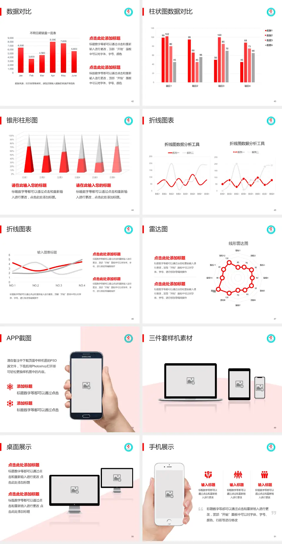 白银市中心医院医院管理报告PPT模板4:3格式幻灯片预览图6