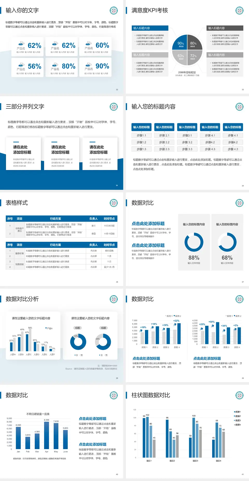 甘肃省第二人民医院科研成果展示PPT模板4:3格式幻灯片预览图5