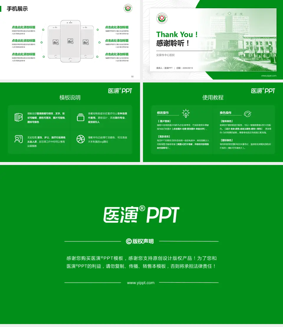 安康市中心医院医院管理报告PPT模板16:9格式幻灯片预览图7