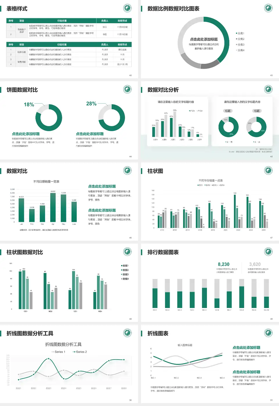 甘肃中医学院附属医院北院医院简介/日常通用PPT模板16:9格式幻灯片预览图6