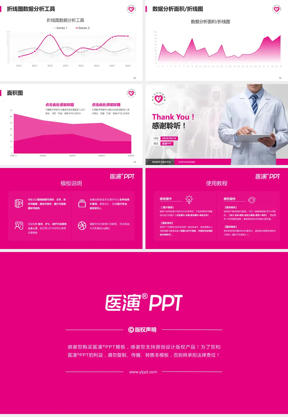 宝鸡市妇幼保健院患者教育与指导PPT模板16:9格式幻灯片预览图7